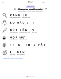 Xem trước tài liệu in sẵn Alexander von Humboldt