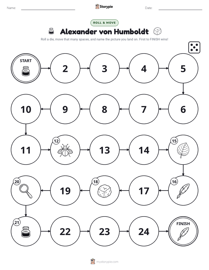 Roll & Move Game