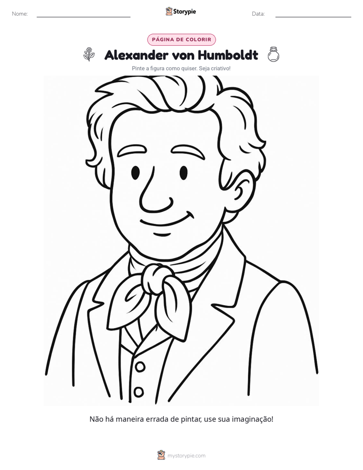 Página para colorir