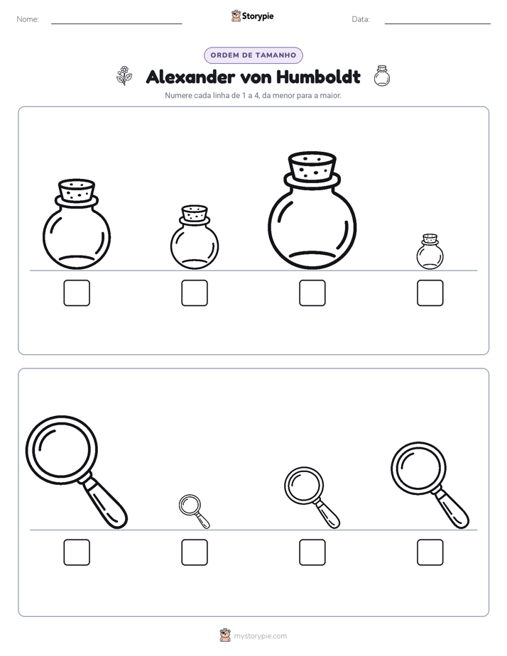 Ordem de Tamanho