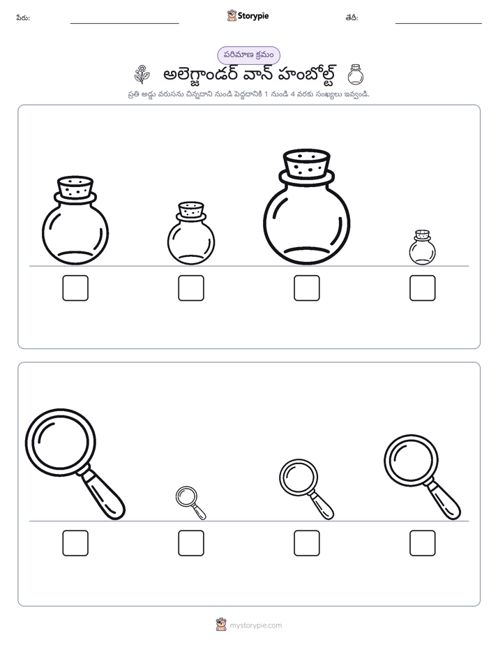 పరిమాణం క్రమం