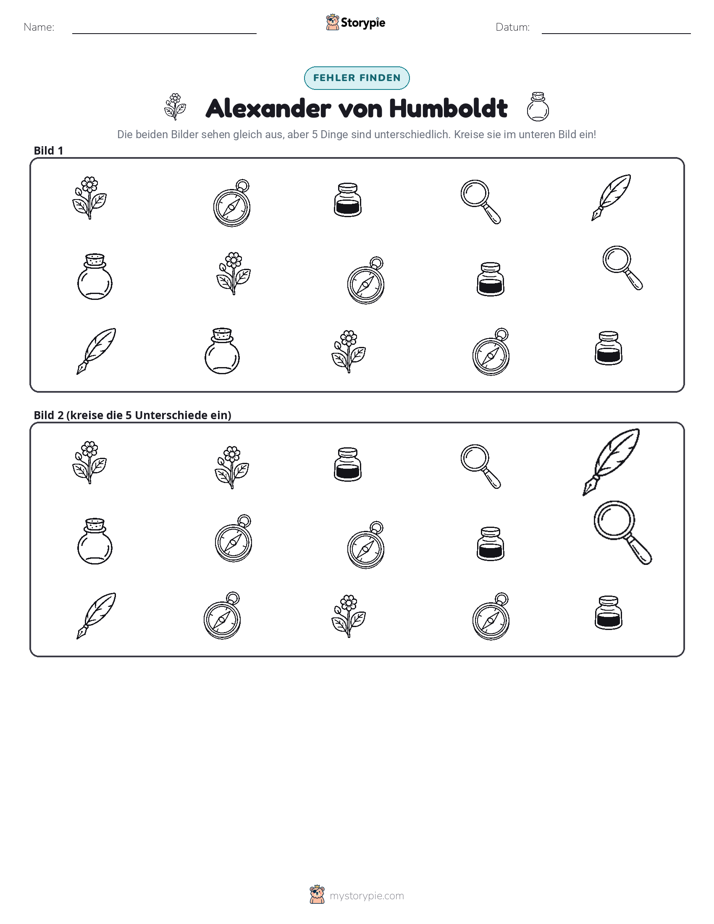 Finde den Unterschied
