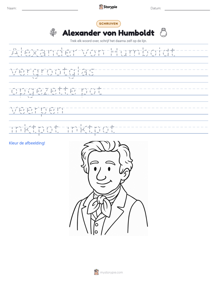 Schrijf Oefening