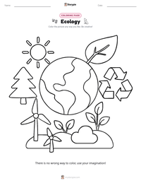 Ecology printable worksheet preview