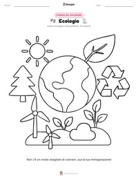 Anteprima della scheda stampabile di Ecologia
