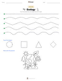 Ecology printable worksheet preview
