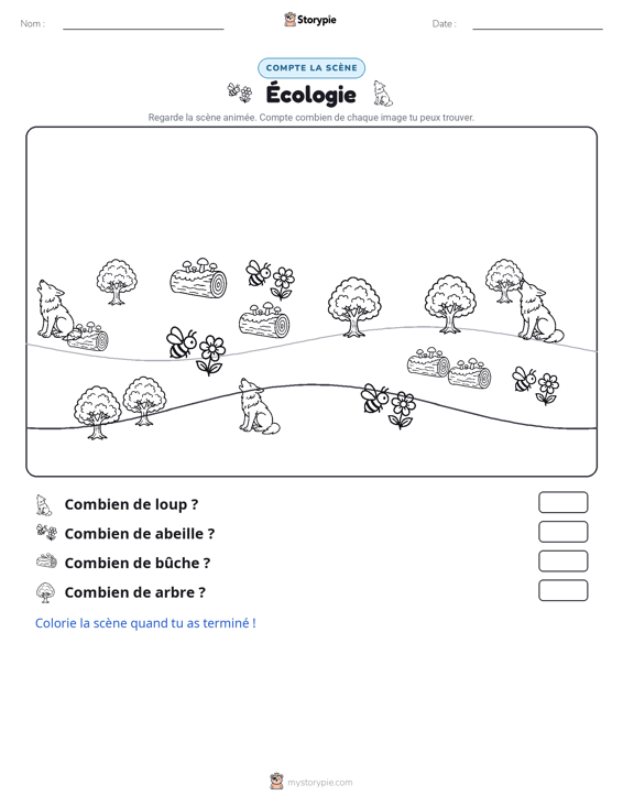 Scène de Comptage