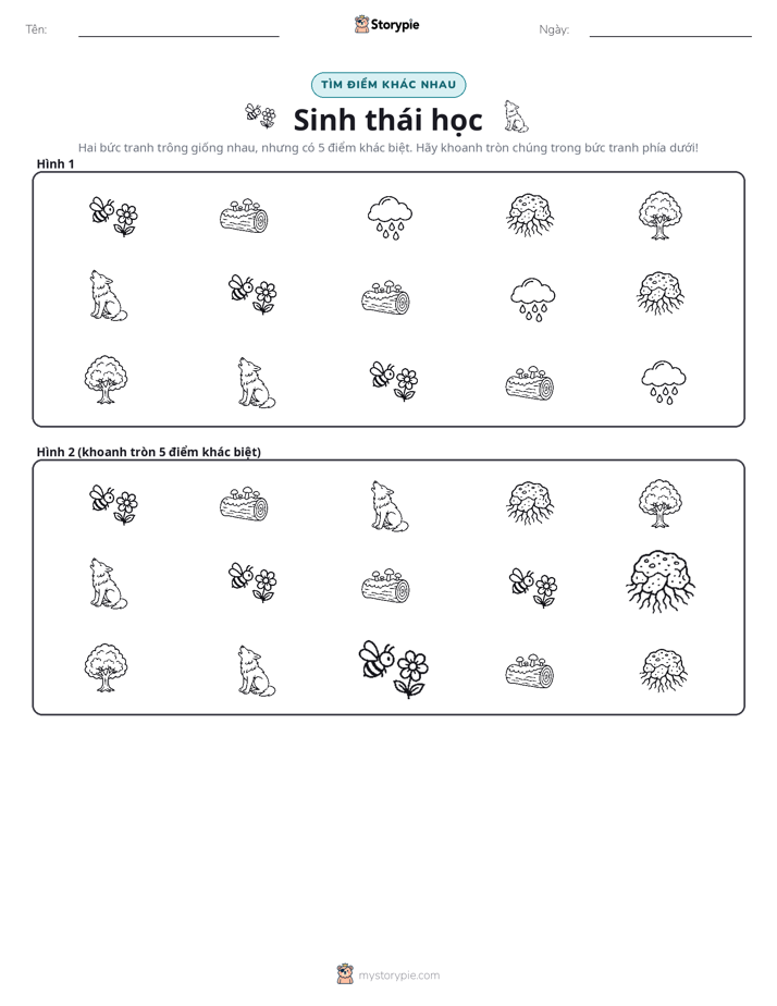 Tìm Sự Khác Biệt