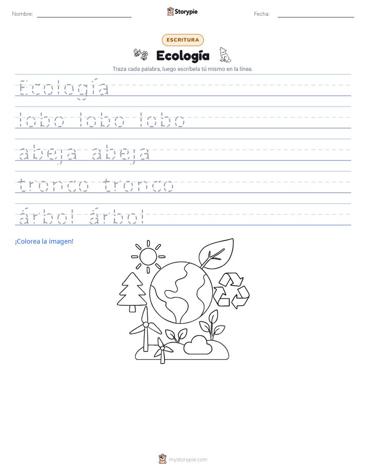 Práctica de Escritura