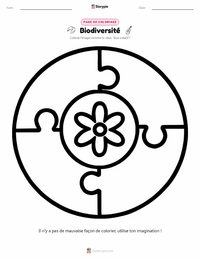 Page de coloriage Diversité pour les enfants