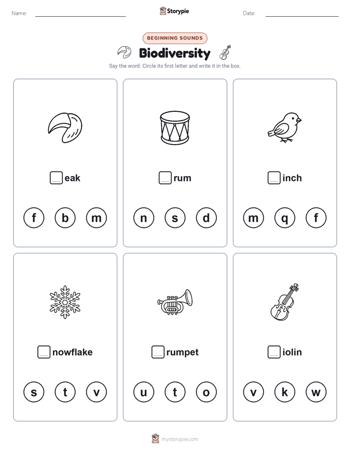 Beginning Sounds