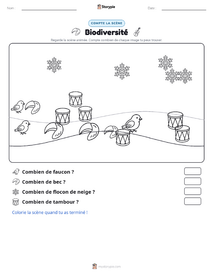 Scène de Comptage