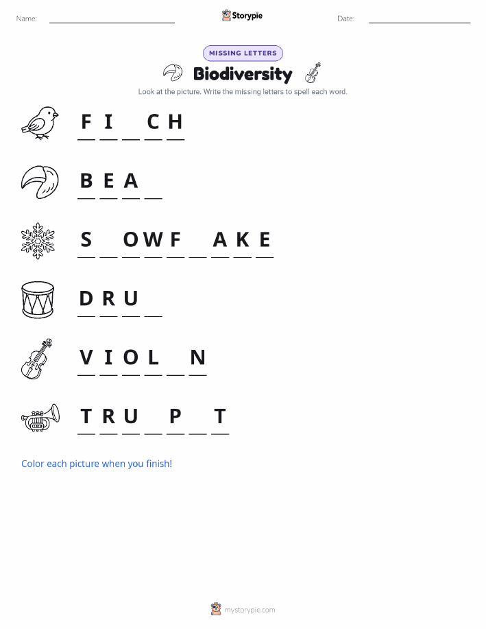Missing Letters