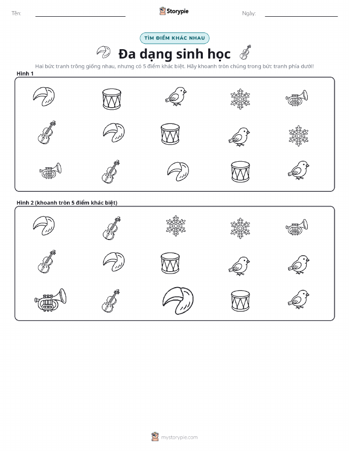 Tìm Sự Khác Biệt