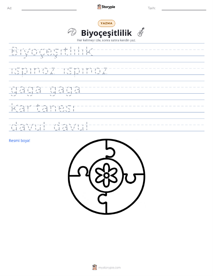 Yazma Pratiği