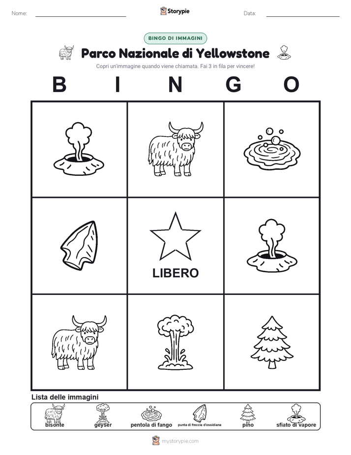 Bingo delle Immagini