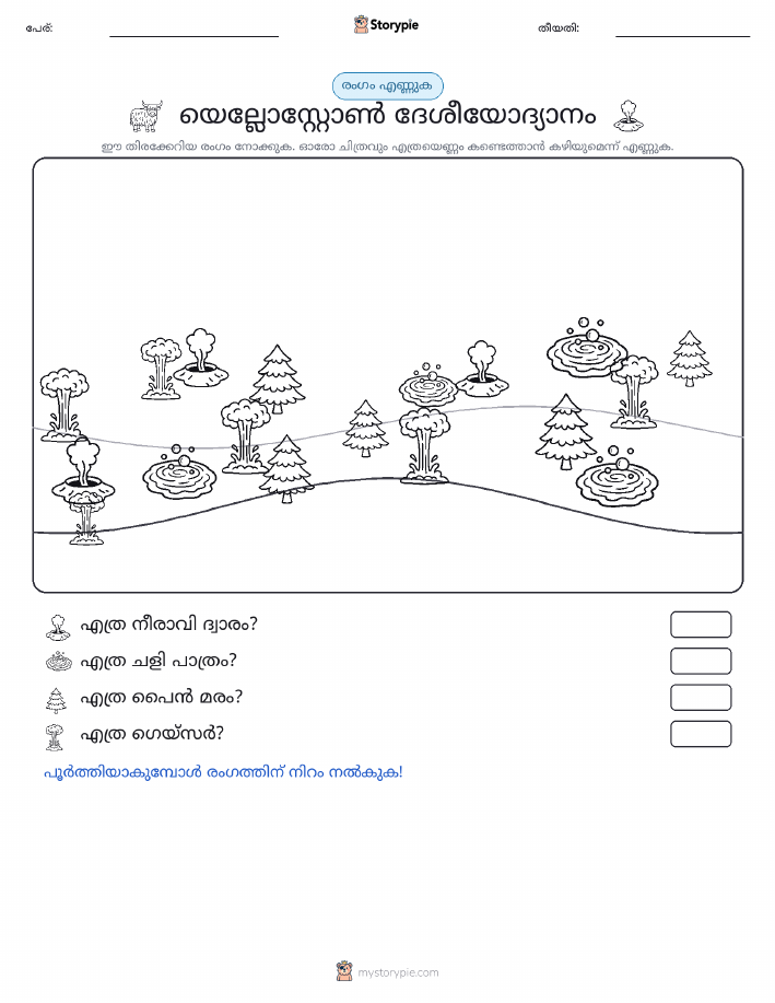 എണ്ണുന്ന ദൃശ്യങ്ങൾ