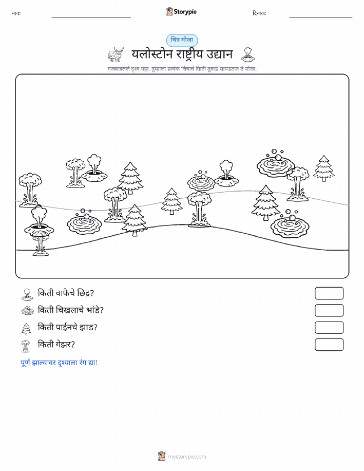 गणना दृश्य