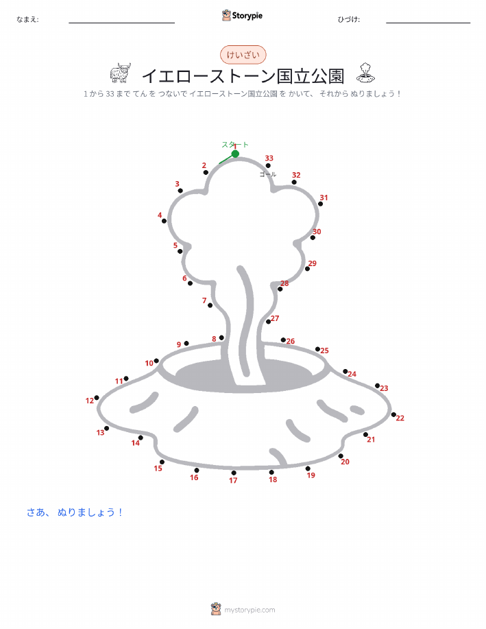 点つなぎ