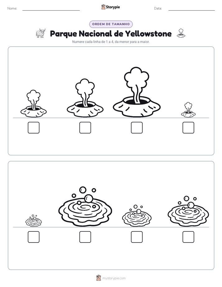 Ordem de Tamanho