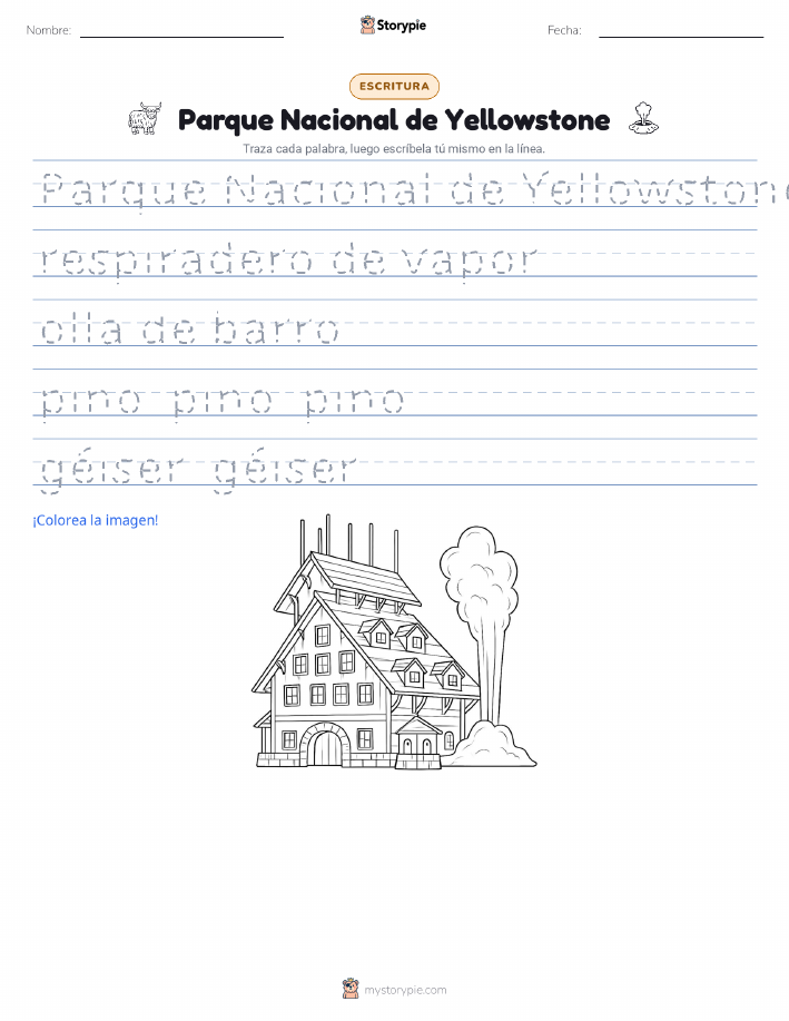 Práctica de Escritura