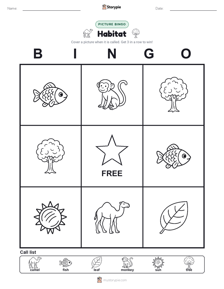 Picture Bingo