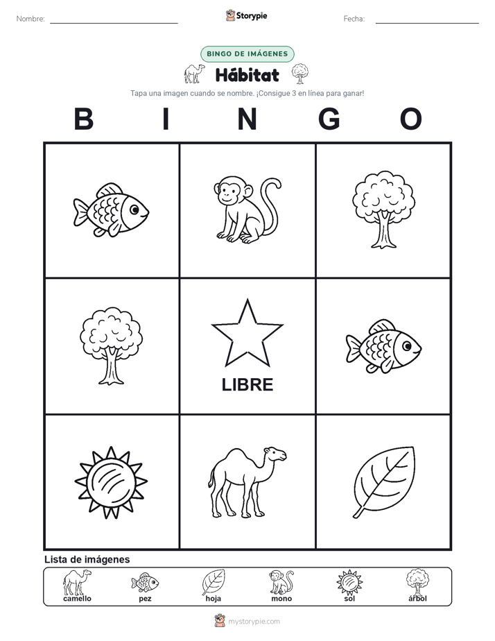 Bingo de Imágenes