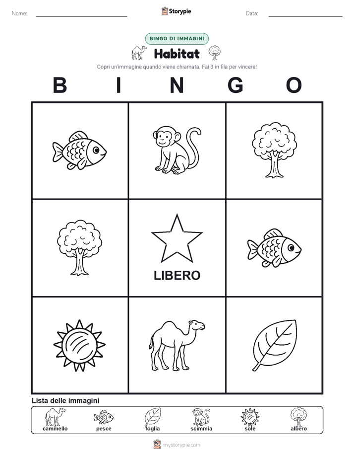 Bingo delle Immagini