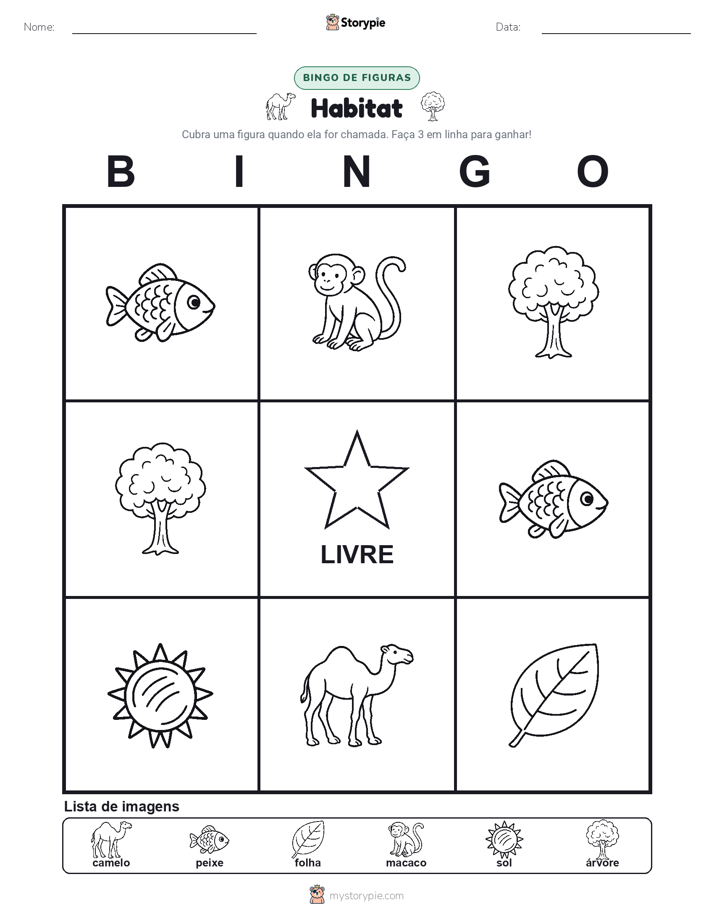Bingo de Imagens