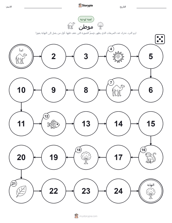 لعبة لف و تحرك