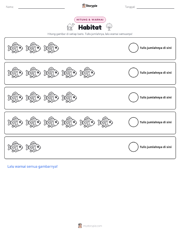 Hitung & Warnai