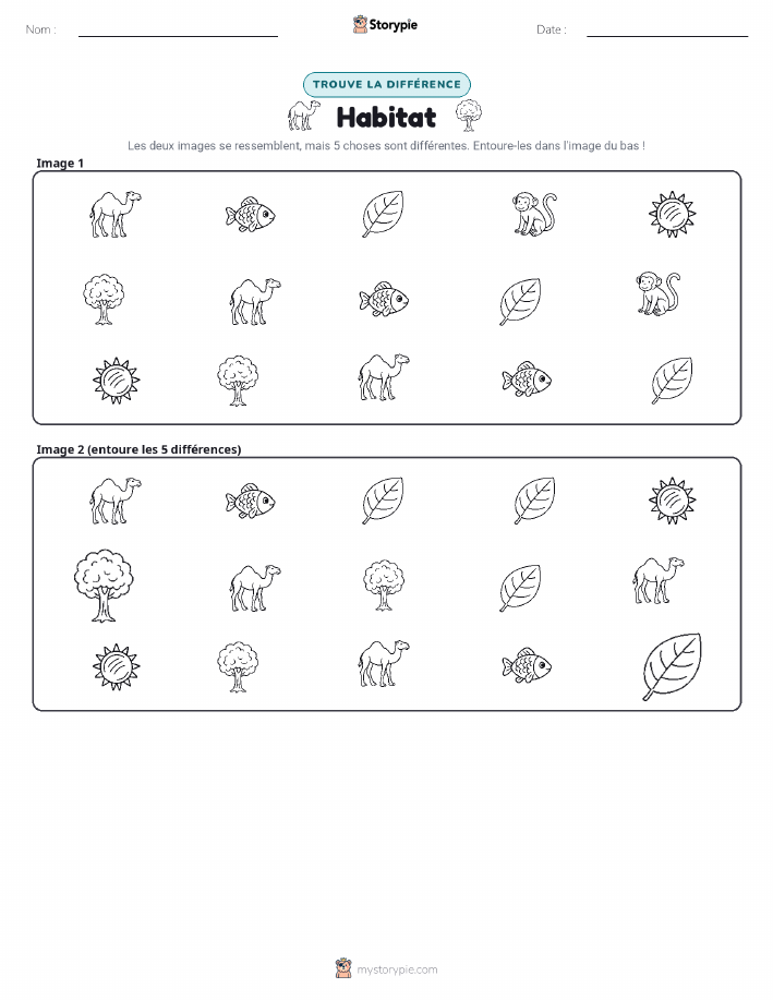 Trouvez les Différences