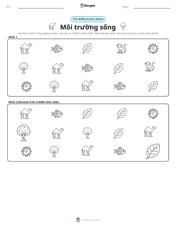 Tìm Sự Khác Biệt