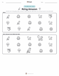 Xem trước tài liệu in sẵn Rừng mưa Amazon