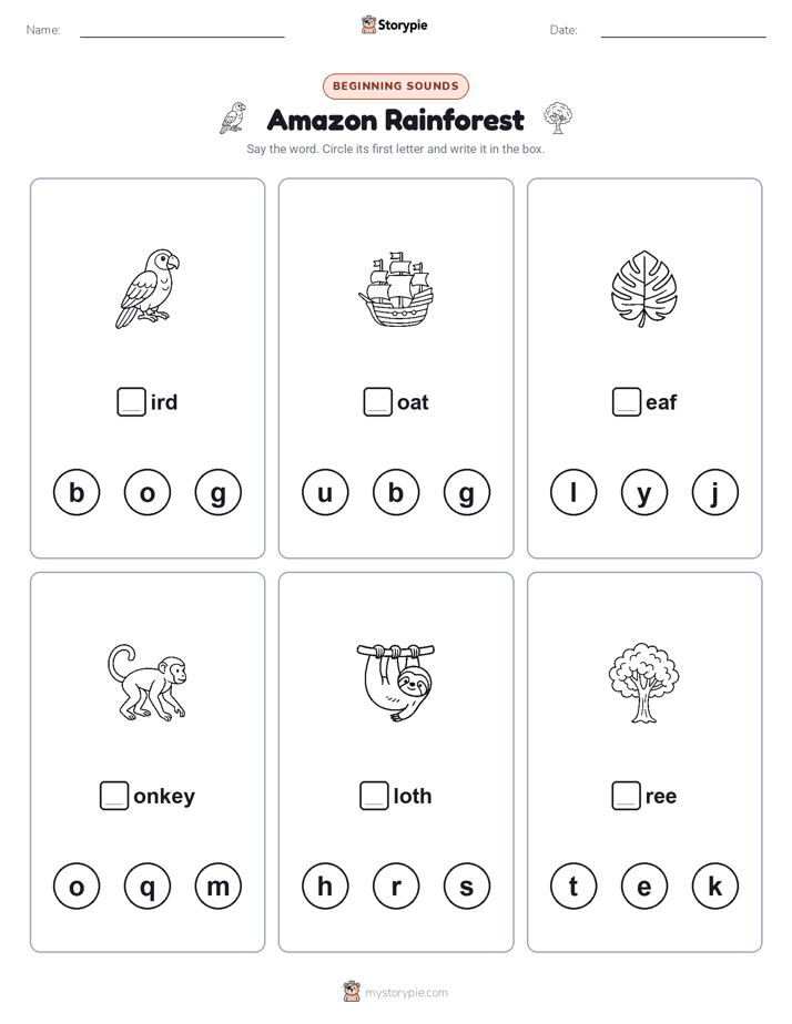 Beginning Sounds
