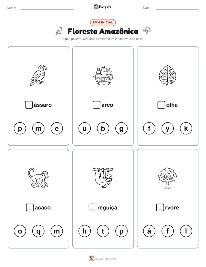 Sons Iniciais