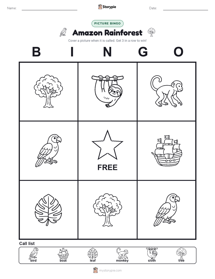 Picture Bingo