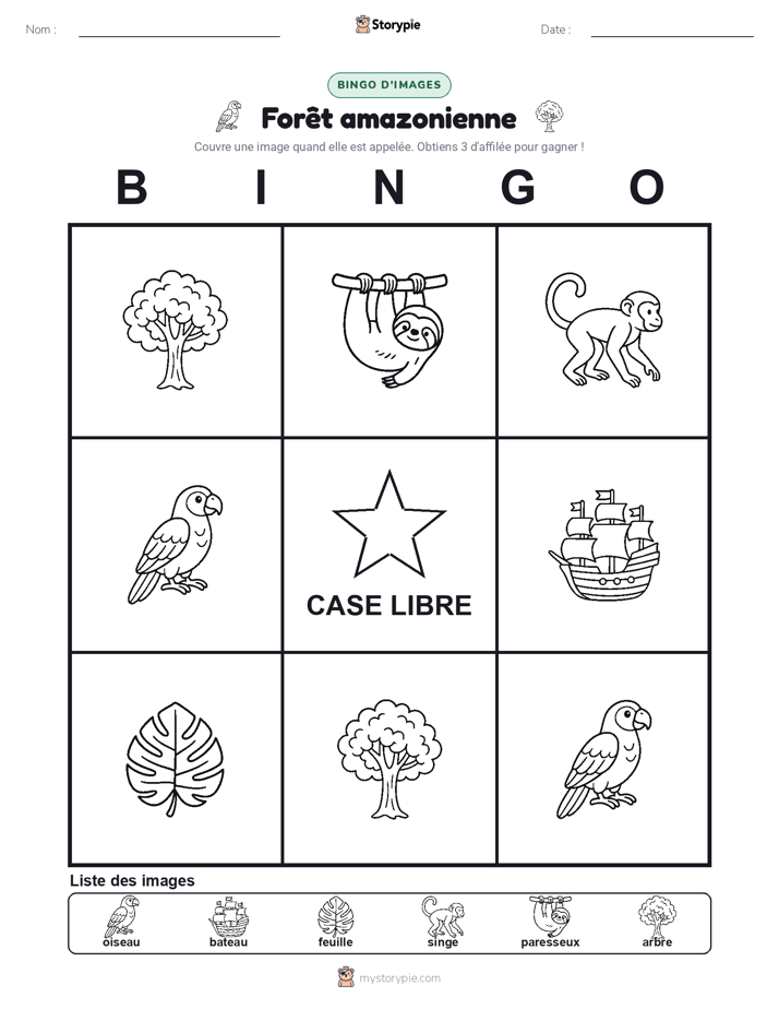 Bingo d'Images