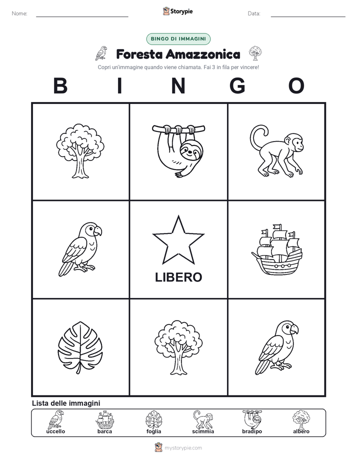 Bingo delle Immagini