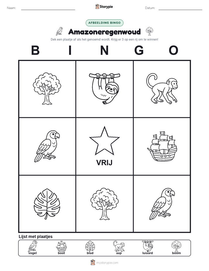 Afbeelding Bingo