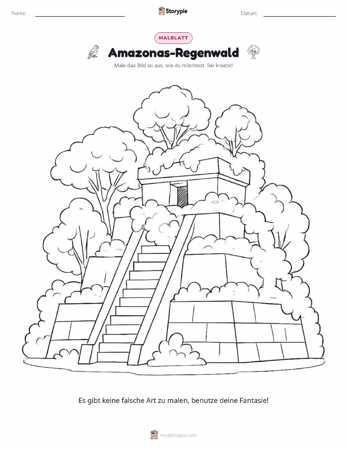 Ausmalseite