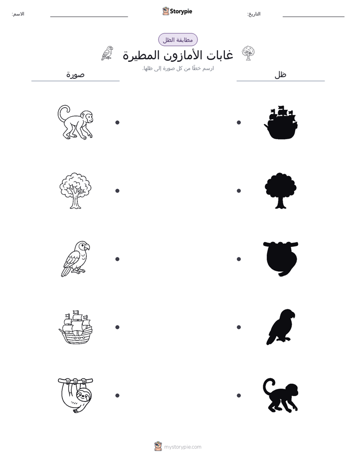 مطابقة الظل