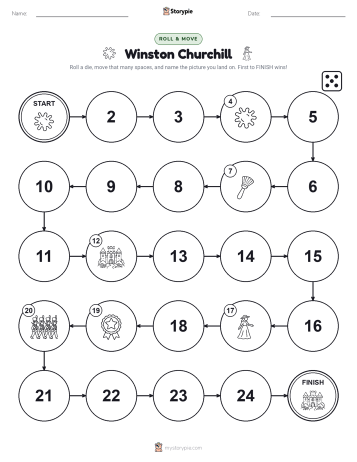 Roll & Move Game