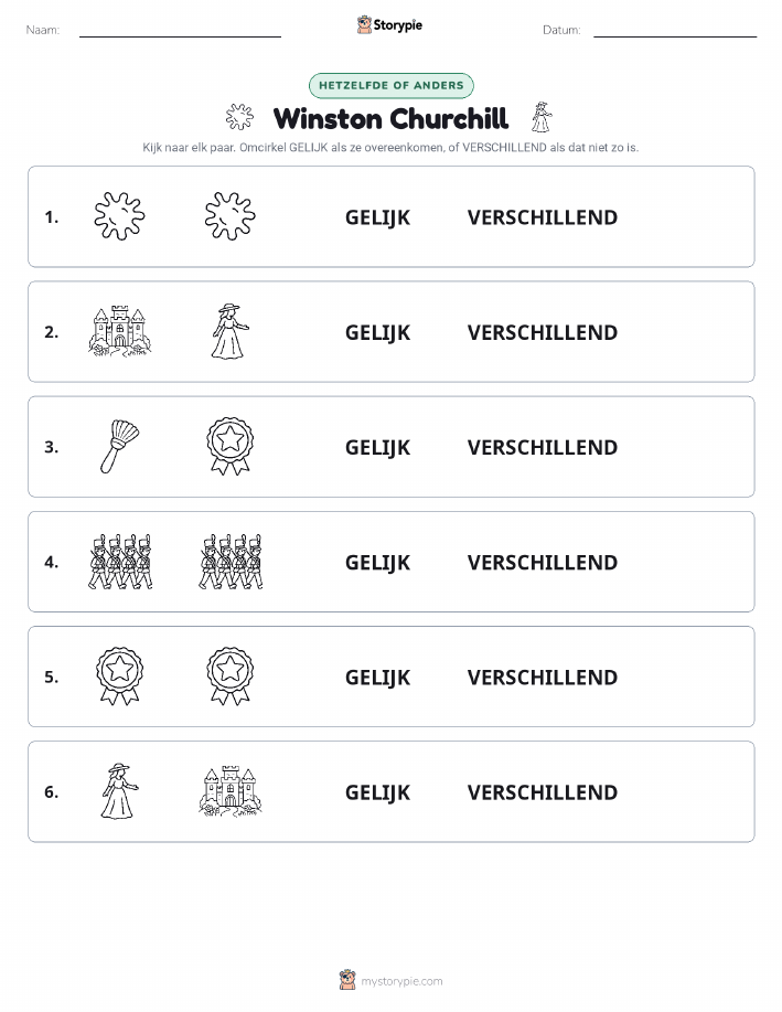Zelfde of Verschillend