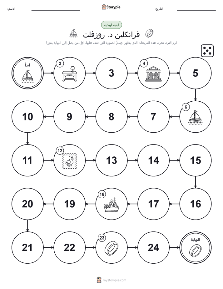 لعبة لف و تحرك