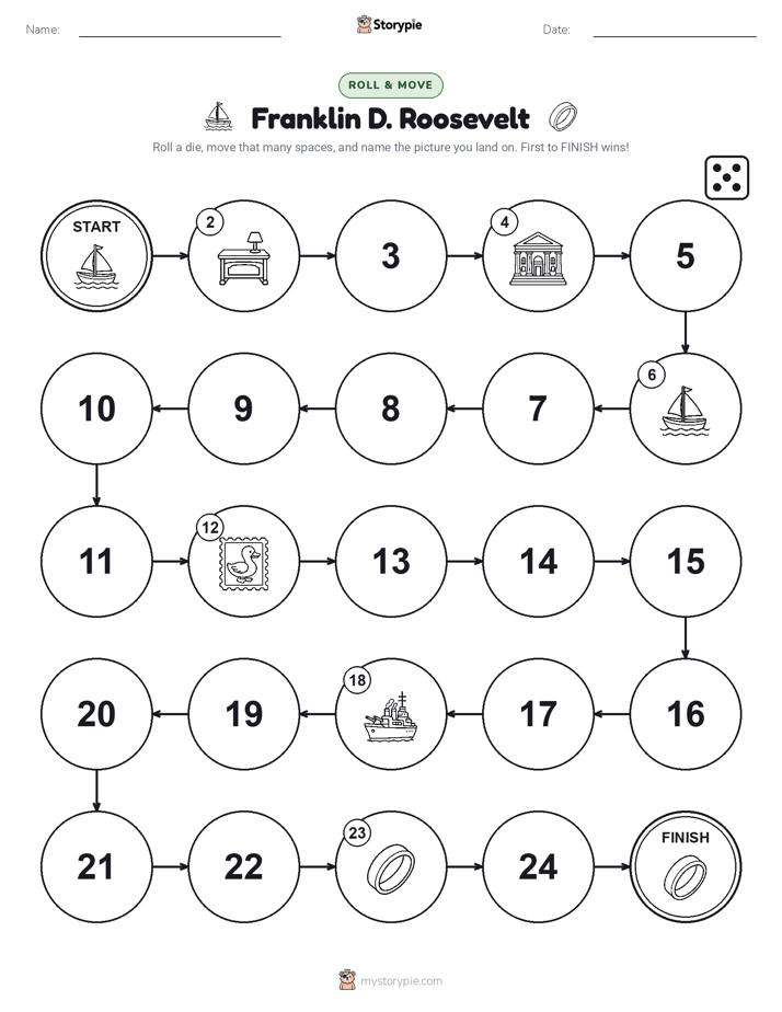Roll & Move Game