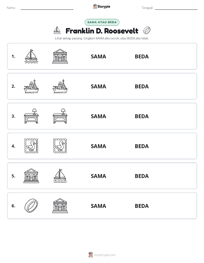 Sama atau Berbeda