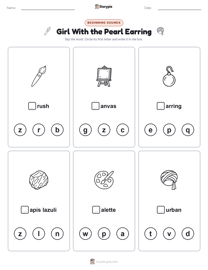 Beginning Sounds