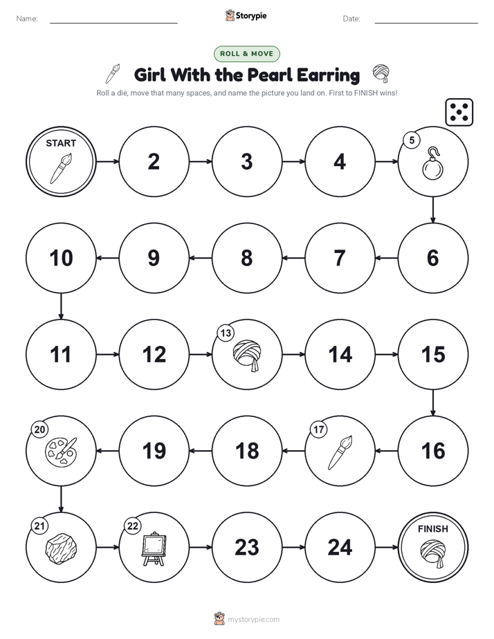 Roll & Move Game