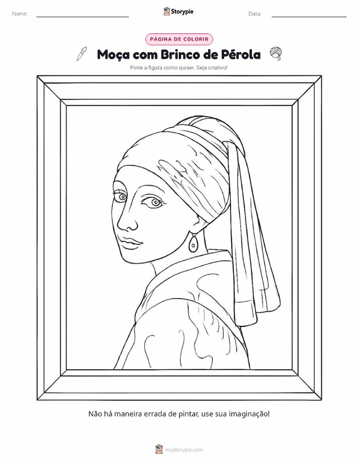 Página para colorir